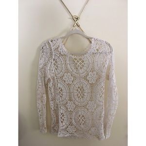 Lace long sleeve
